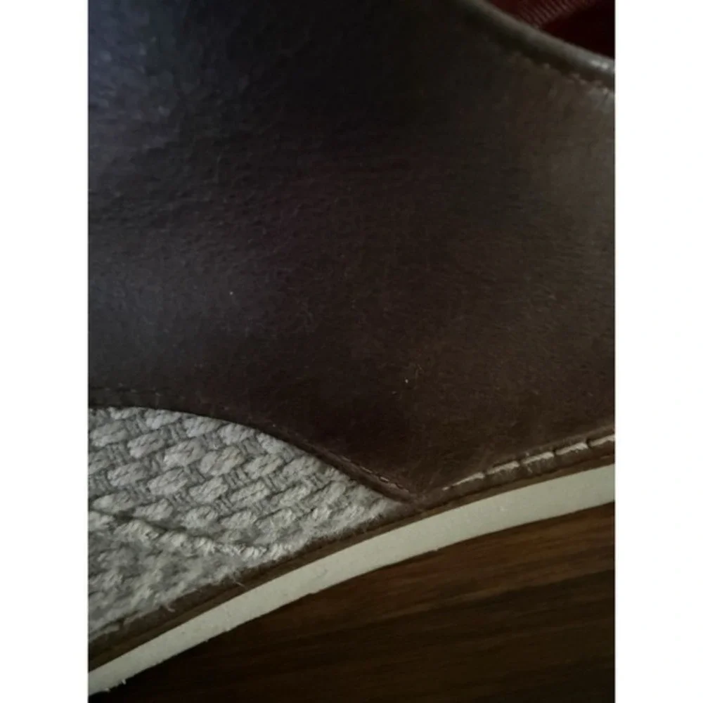 Tom's Oxford Mens Business Casual Shoes 11.5 Knit/leather Tie‎ UPS